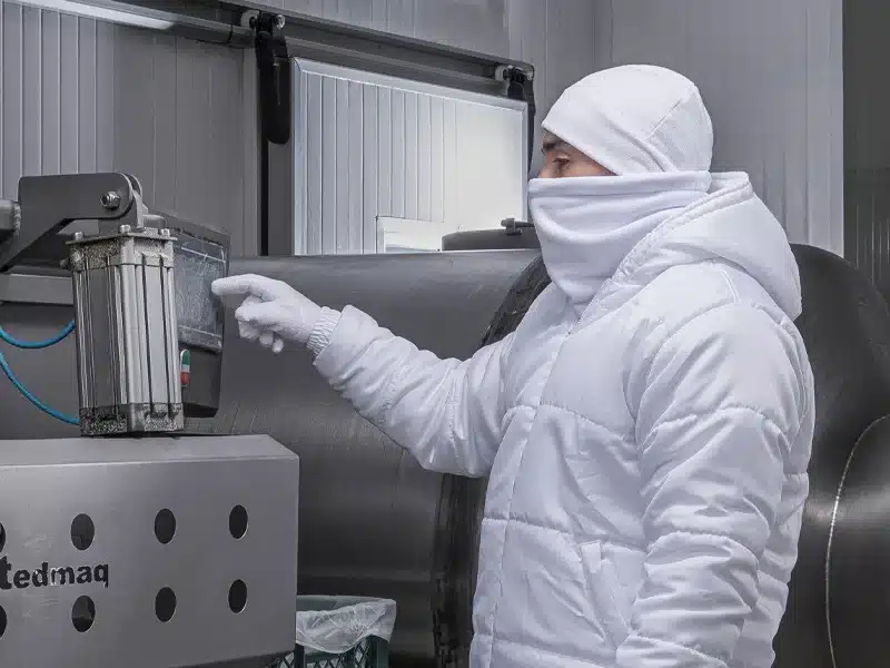 Chaquetas para trabajar en frío Bajo Cero Uniformes Térmicos Ropa